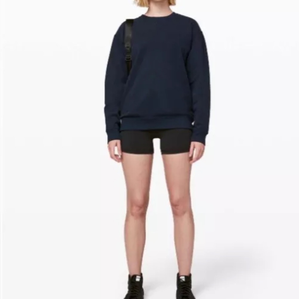 Lululemon All Yours Crew Sweatshirt NISE Night Sea Navy Blue Women’s